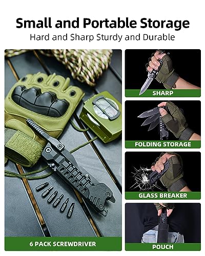 17-in-1 Multitool: Camping Accessories for Men