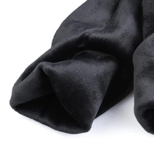 Gadgets Mafia Fur Fleece Lined Leggings, Black