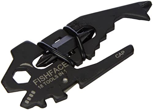 18-in-1 Keyring Multi Tool with FishFace