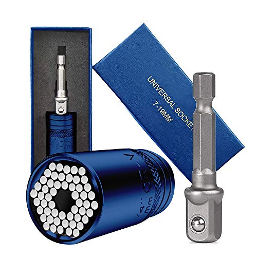 Maxesla Universal Socket Set 7-19mm Multi-Function Gadgets