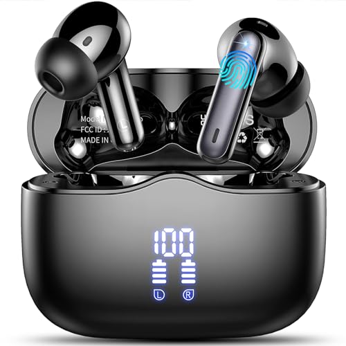 Wireless Bluetooth Earbuds with HiFi Stereo and IP7 Waterproof