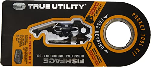 18-in-1 Keyring Multi Tool with FishFace
