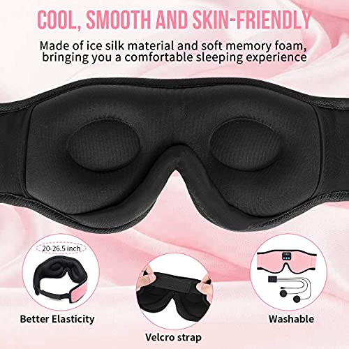 3D Bluetooth Sleep Headphones - Musicozy Sleep Mask