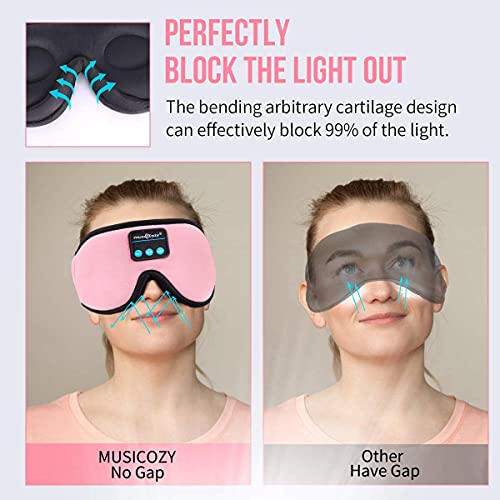 3D Bluetooth Sleep Headphones - Musicozy Sleep Mask