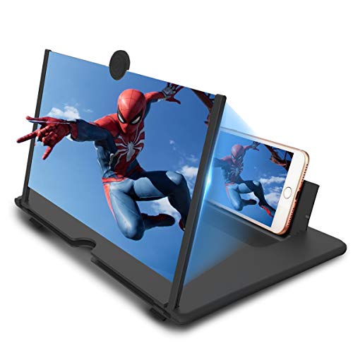12" Thin Foldable Phone Screen Magnifier, HD Phone Amplifier