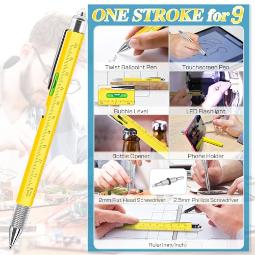 9-in-1 Multi Tool Pen - Perfect Men's Gift