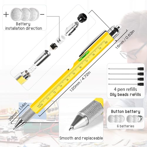 9-in-1 Multi Tool Pen - Perfect Men's Gift