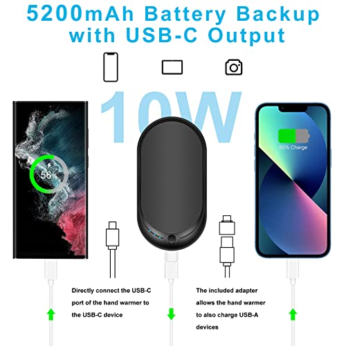 USB Rechargeable Hand Warmers - Portable Pocket Heater