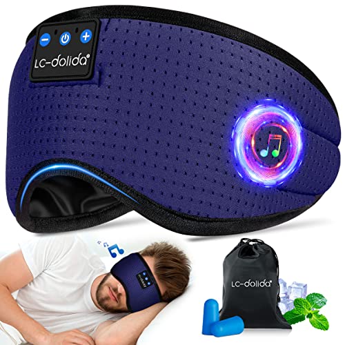 LC-dolida Sleep Mask with Built-in Headphones