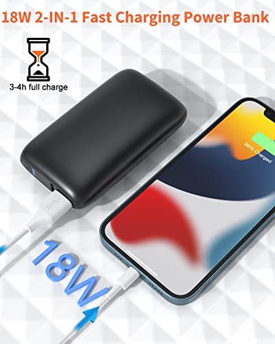 Portable 10000mAh Hand Warmer with Double-Sided Heating
