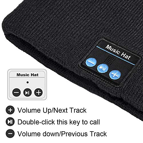 Bluetooth Beanie Hat for Men - Perfect Christmas Gift