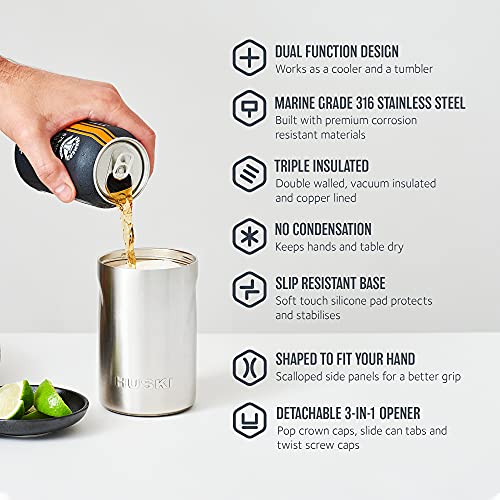 Huski Beer Cooler 2.0 | Premium Can and Bottle Holder