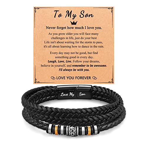 Son Bracelet, Perfect Christmas Presents for Teen Boys