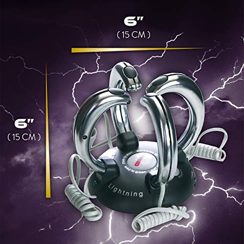 Paladone PP0377 Lightning Reloaded Electro-Punishment Game, Black