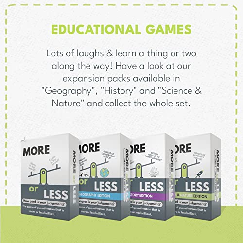 Ultimate Judgment Test: More or Less Card Game