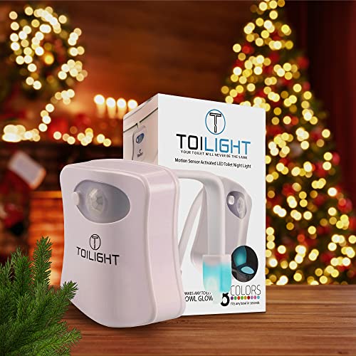 Toilet Bowl Night Light - Motion Sensor Fun Gadget
