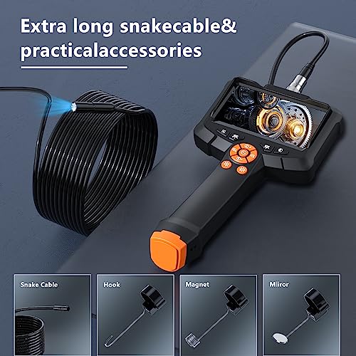 Flexible 1080P HD Endoscope with Light (16.5ft)