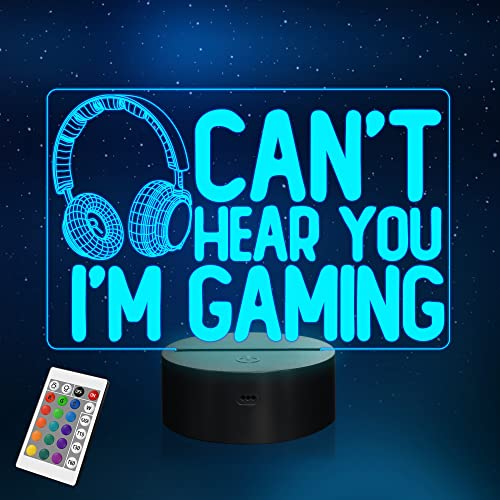 Gaming Night Light 3D Illusion Lamp