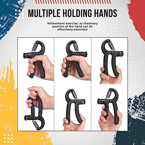 Adjustable Hand Grip Strengthener for Athletes - 2 Pack