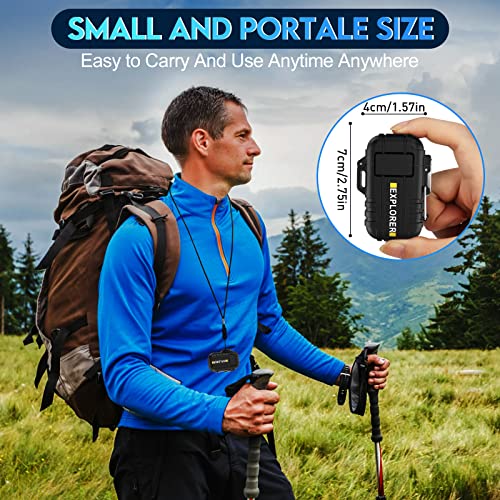 USB Rechargeable Camping Lighter, Waterproof & Windproof
