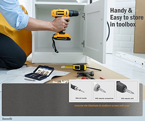 5-Piece Screw Extractor Kit for Stripped Screws - Gadgets for Men