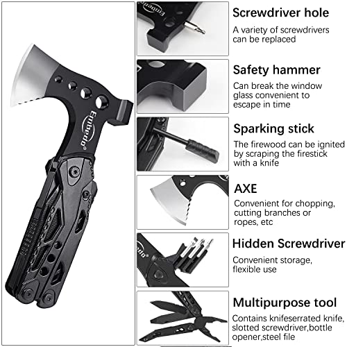 15 in 1 Multitool Axe - Perfect Outdoor Gift
