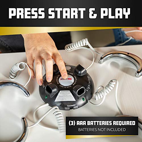 Paladone PP0377 Lightning Reloaded Electro-Punishment Game, Black