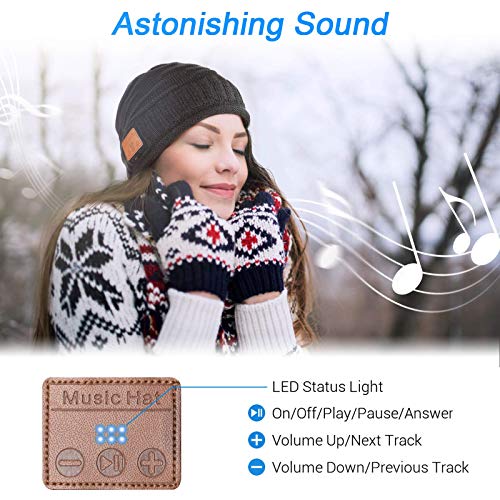 Bluetooth Beanie Hat - Cool Music Tech Gadgets