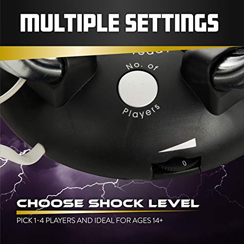Paladone PP0377 Lightning Reloaded Electro-Punishment Game, Black