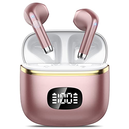 Wireless Earbuds: Bluetooth 5.3 HiFi Stereo Headphones
