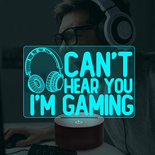 Gaming Night Light 3D Illusion Lamp
