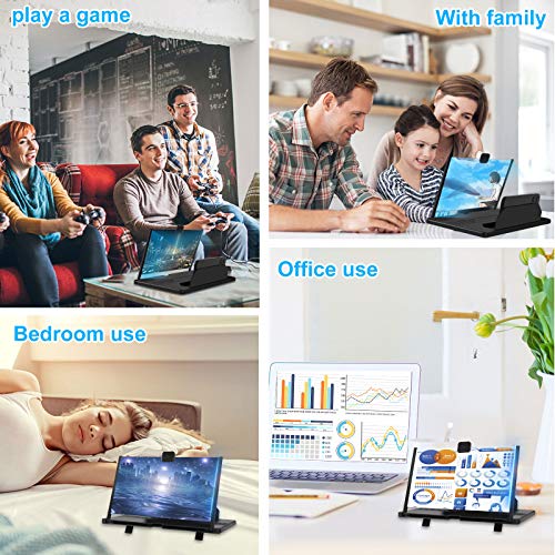 12" Foldable Thin Phone Screen Magnifier