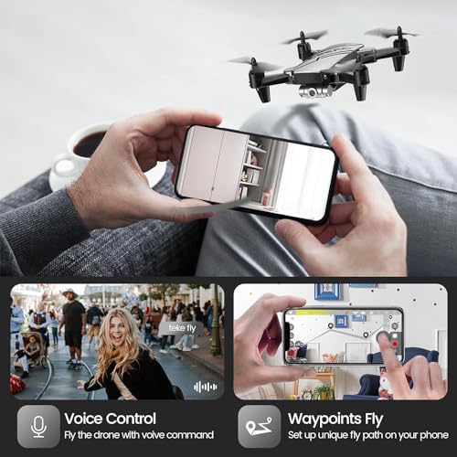 DEERC D20 Mini Drone - HD Camera, Foldable RC