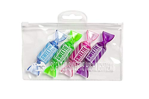 Tinc Sweetie Scented Highlighter Pens - 4 Funky Colours
