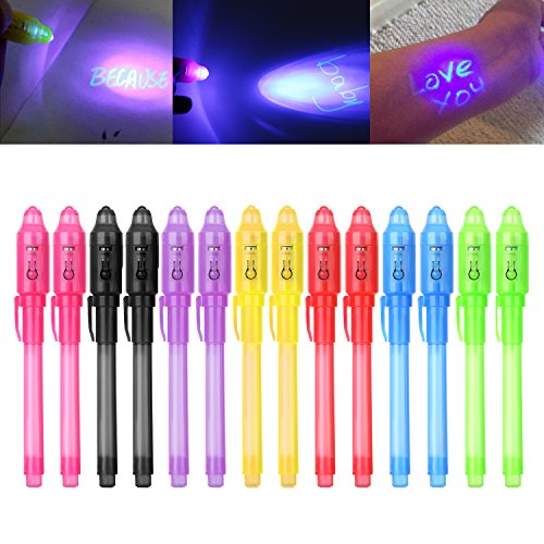 UV Spy Pen with Invisible Ink - Multipack Gifts