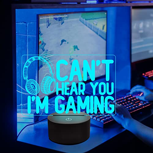 Gaming Night Light 3D Illusion Lamp