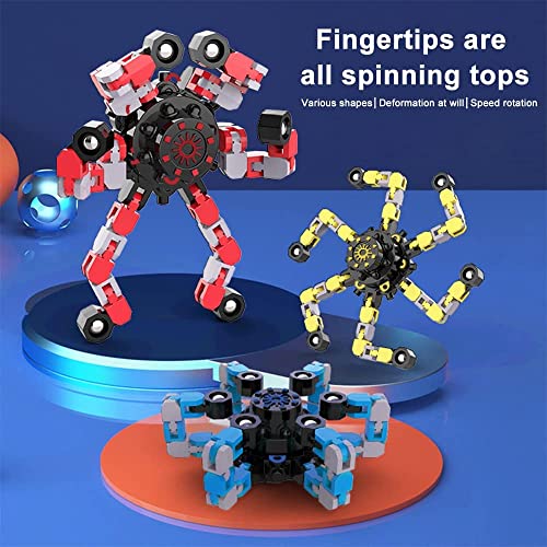 mciskin Tip Spin Top Toy: Handheld Fidget Spinner Toy