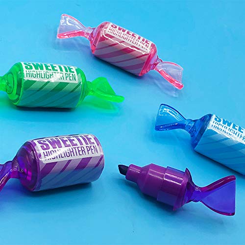 Tinc Sweetie Scented Highlighter Pens - 4 Funky Colours