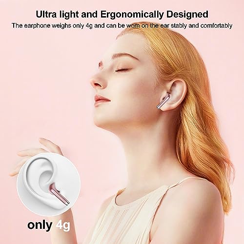 Wireless Earbuds: Bluetooth 5.3 HiFi Stereo Headphones