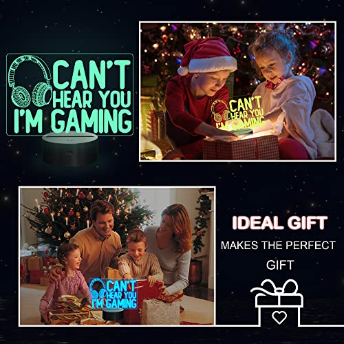 Gaming Night Light 3D Illusion Lamp