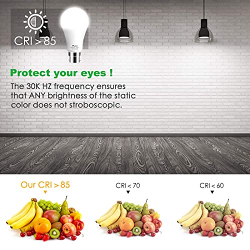 Mobri B22 LED Color Changing Light Bulbs