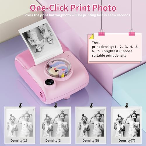 Instant Print Kids Camera - 2.5K UHD