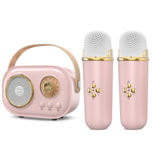 Etpark Kids Karaoke Machine with Wireless Mics