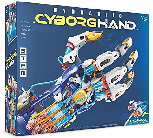 Hydraulic Cyborg Hand Kit: Construct & Create