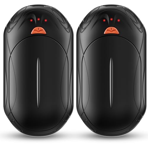 Rechargeable Hand Warmers 2-Pack, Electric Pocket Heater