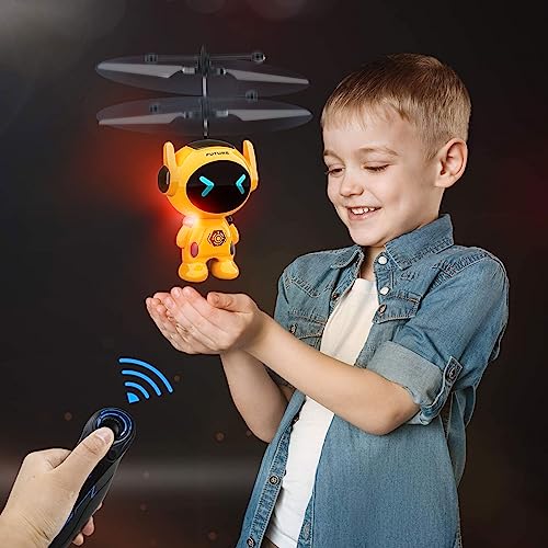 Portable Flying Robot Drone - Mini Induction RC Toy