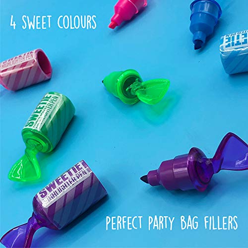 Tinc Sweetie Scented Highlighter Pens - 4 Funky Colours
