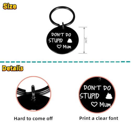 Funny Love Mum Keychain - Novelty Stocking Fillers