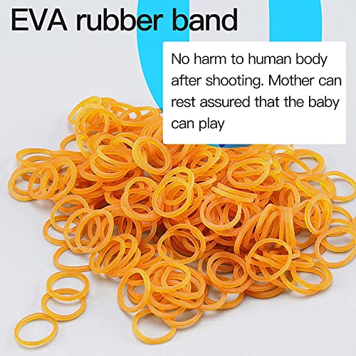 Mini Metal Burst Collapsible Rubber Band Gun Toy