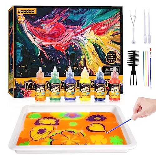 Water Marbling Paint - Crafts Kits for Kids 6-12